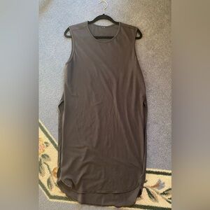 Lululemon Black Sleeveless Open Side Tank Top/Tunic